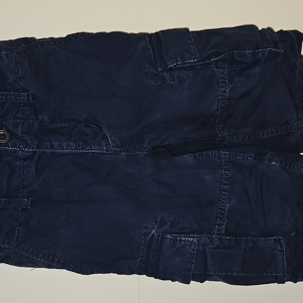 Gap Kids Navy Blue Cargo Shorts Boys 8 Slim
